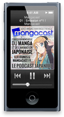 Mangacast sur iPod Nano