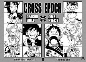 Le crossover One Piece x Dragon Ball : Cross Epoch, paru dans le Jump.