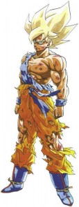 Goku Super Saiyan sur Namek