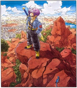 Trunks dans le spécial Trunks Story