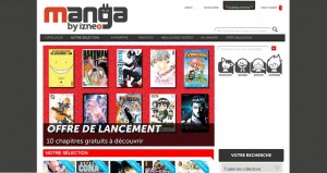 Site web de Manga by Izneo