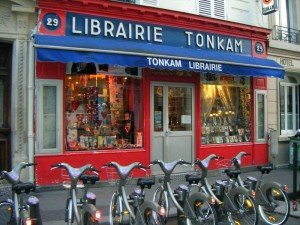 Feu la librairie Tonkam, rue Keller à Paris