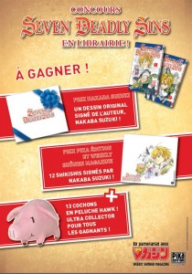 Opération libraires Seven Deadly Sins