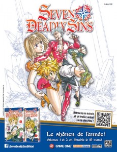 Publicité pour Seven Deadly Sins