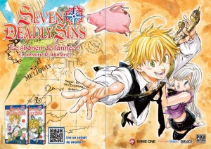 Publicité double pages pour Seven Deadly Sins