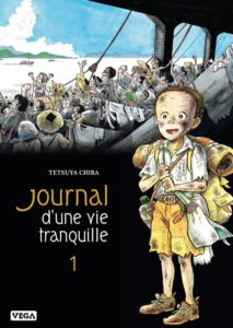 Couverture du tome 1 de Journal d'une vie tranquille