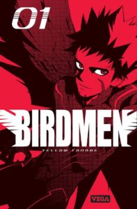 Couverture du tome 1 de Birdmen chez Véga Editions