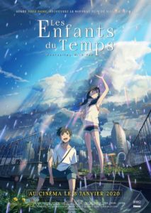 Affiche du film de Makoto Shinkai Les enfants du temps