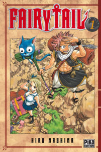 Couverture du tome 1 de Fairy Tail chez Pika