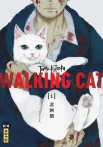 Couverture du tome 1 de Walking Cat chez kana