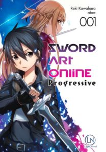 Couverture du tome 1 du light-novel de Sword Art Online Progressive chez Ofelbe