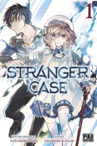 Couverture du tome 1 de Stranger Case chez Pika