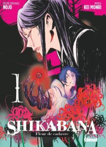 Couverture du tome 1 de Shikabana chez Glénat