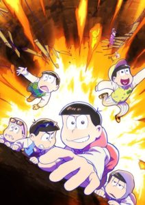 Affiche de la saison 3 de Osomatsu-san sur Crunchyroll