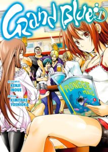 Couverture du tome 1 de Grand Blue chez Meian éditions