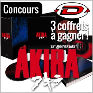 Concours : 3 coffrets collector Akira à gagner avec Dybex !
