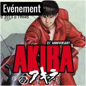 Akira revient au cinéma, pour les 25 ans du film !