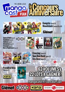 Concours #1AN de Mangacast