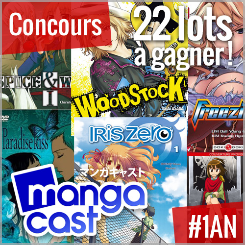 Concours Anniversaire : 22 lots à gagner avec Glénat, Doki-Doki, Kana Home Video et Ototo !