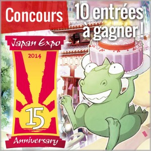 Concours : Gagnez votre entrée pour Japan Expo 2014 !