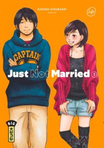 Couverture du tome 1 de Just not Married chez kana