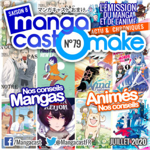 Cartouche du Mangacast Omake n°79