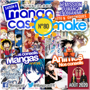 Cartouche du Mangacast Omake 80