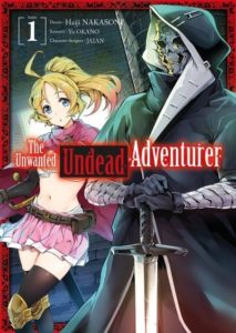 Couverture du tome 1 de The unwanted undead adventurer chez Meian