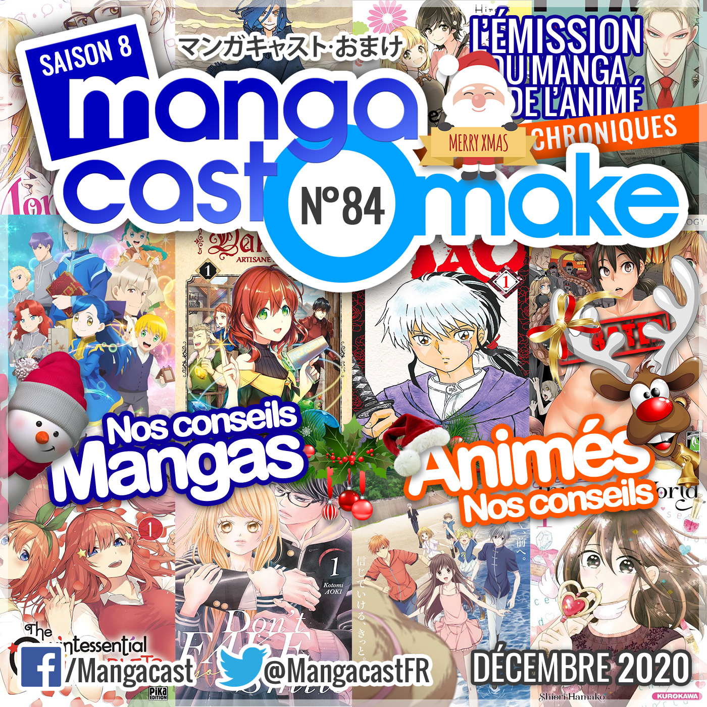 Cartouche du Mangacast Omake 84