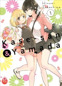 Couverture du tome 1 de Kase-san et yamada chez Taïfu