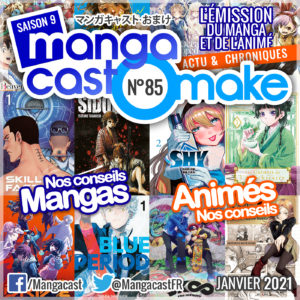 Cartouche du Mangacast Omake 85