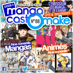Cartouche du Mangacast Omake n°88
