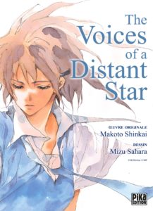 Couverture de The voices of a distant star chez Pika