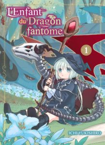 Couverture du tome 1 de L'enfant du dragon fantôme chez Komikku