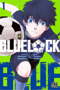 Couverture du tome 1 de Blue Lock chez Pika