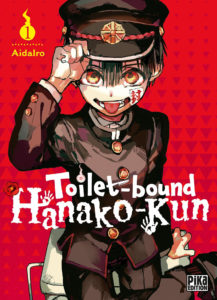 Couverture du tome 1 de Toilet bound Hanako-Kun chez Pika