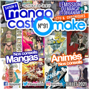 Cartouche du Mangacast Omake 91