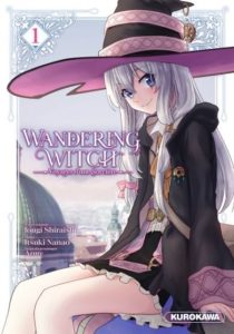 Couverture du tome 1 de Wandering Witch voyages d'une sorcière chez Kurokawa