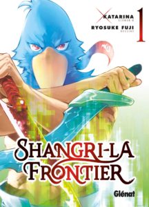 Couverture du tome 1 de Shangri-la Frontier chez Glénat