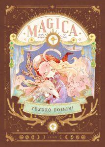 Couverture du tome 1 de Magica chez Meian