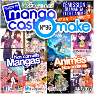 Cartouche du Mangacast Omake n°96