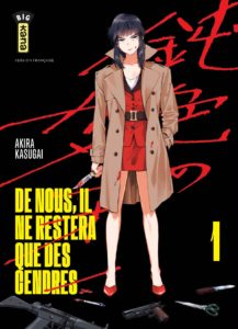 Couverture du tome 1 de De nous il ne restera que des cendres chez Kana