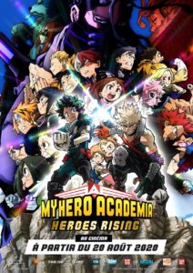 Affiche du 3e film My Hero Academia World Heroes Mission