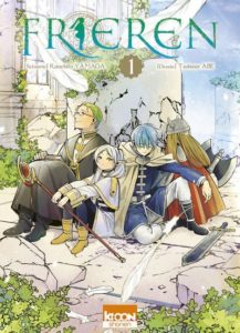 Couverture du tome 1 de Frieren chez Ki-oon