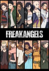 Affiche de l'anime crunchyroll originals FreakAngels
