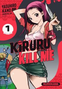 Couverture du tome 1 de Kiruru kill me chez Kurokawa