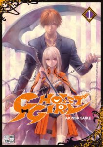 Couverture du tome 1 de Ghost Girl chez Delcourt/Tonkam