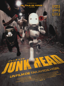Affiche du film Junk Head diffusée par UFO Distribution