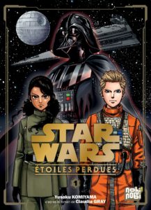 Couverture du tome 1 de Star Wars - étoiles perdues chez nobi nobi!