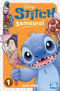 Couverture du tome 1 de Stitch et le Samouraï chez nobi nobi!
